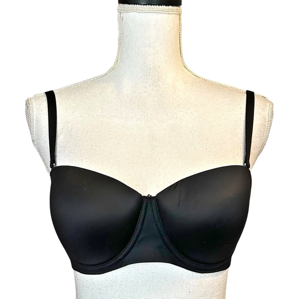 Aerie Real Sunnie Convertible Strapless Bra‎ SZ 36C in Black